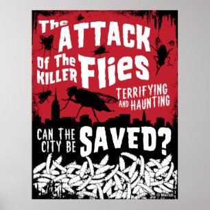 Flies Attack! Poster
