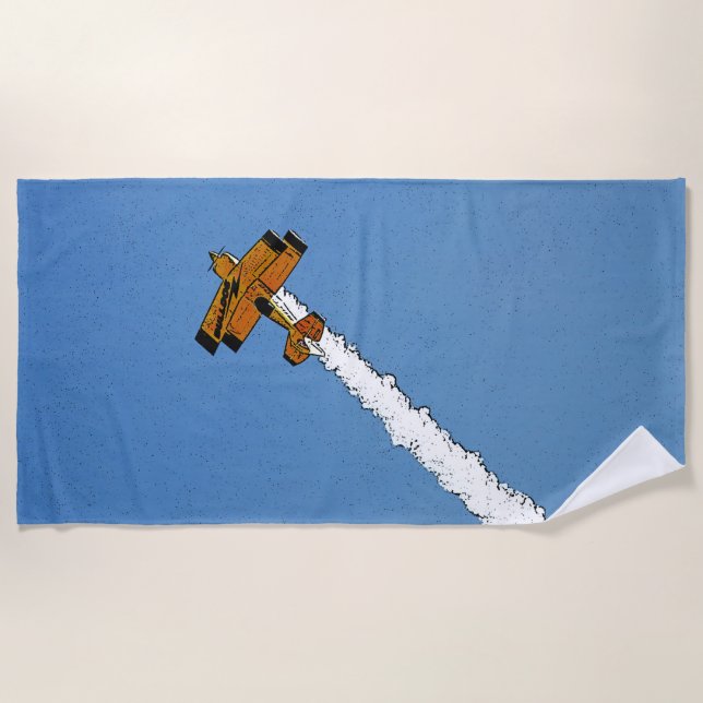 Flight 1 btcnm beach towel (Front)