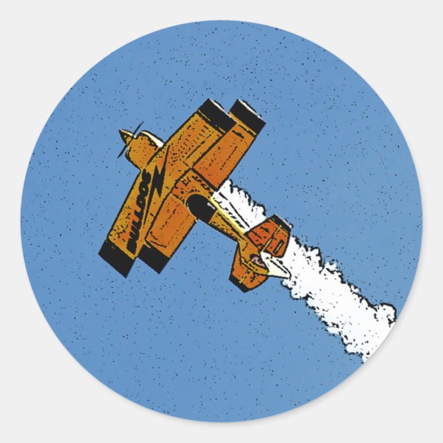 Flight 1 stkcna classic round sticker (Front)
