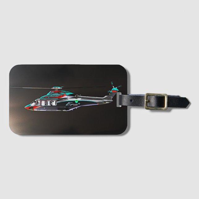 Flight 2 bc ltcnm luggage tag (Front Horizontal)