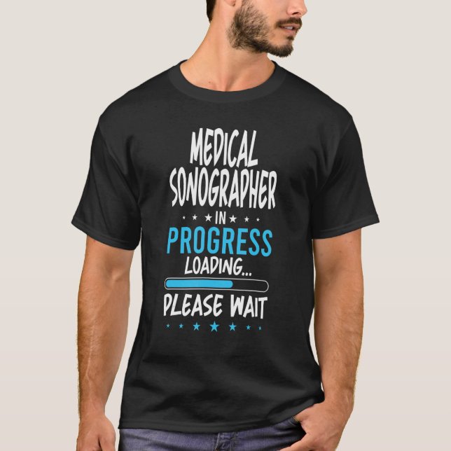 Flight Attendant in Progress_1 T-Shirt (Front)