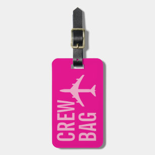Flight Attendant Luggage Tag