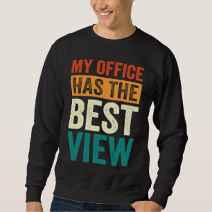 Flight Attendant Pilot My Office Has The Best View Sweatshirt