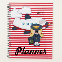 Flight Attendant Pilot Stripes Travel Planner
