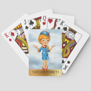 Flight Attendant Playing Cards - SRF