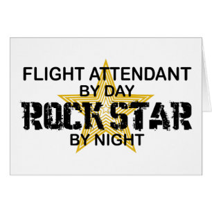 Flight Attendant Rock Star