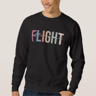 Flight Attendant Stewardess Sweatshirt