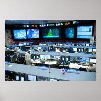 Flight Control Room Johnson Space Center
