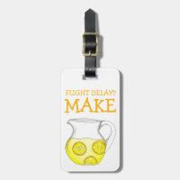 Flight Delay? Make Lemonade Funny Yellow Lemon