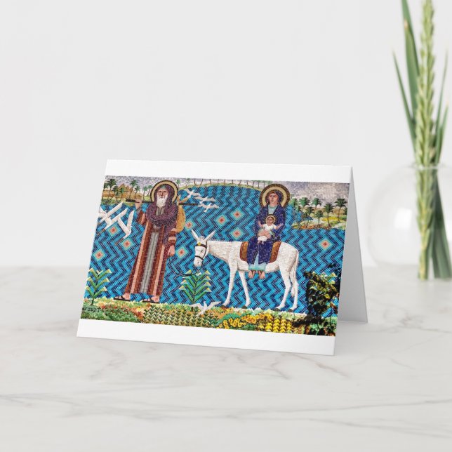 Flight Into Egypt Holiday Card (Front)