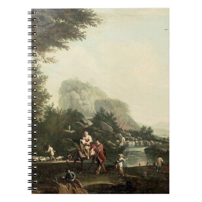 Flight into Egypt Spiral Notebook (Front)