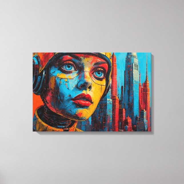 Flight into Yesterday-12 Canvas Print (Front)