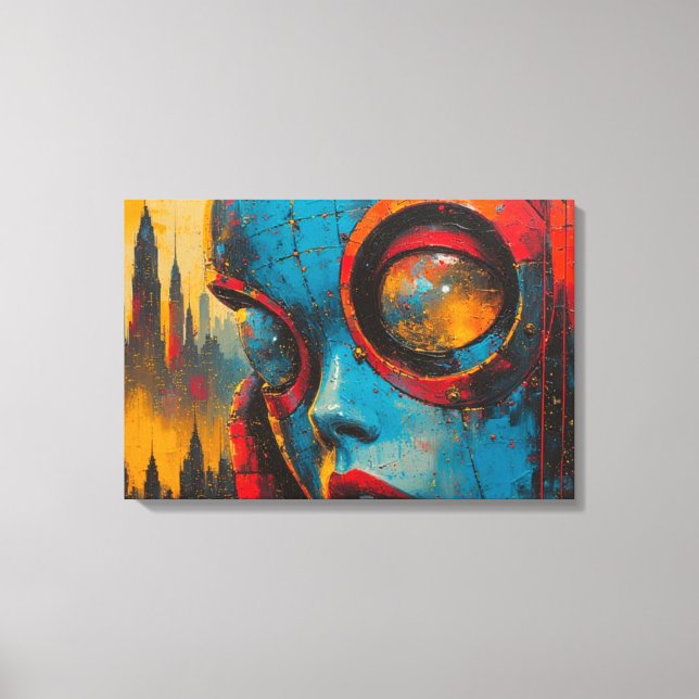 Flight into Yesterday Canvas Print (Front)
