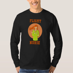 Flight Nurse Team Job Medic T-Shirt