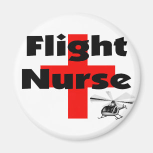 "Flight Nurse" Unique Gift Ideas Magnet