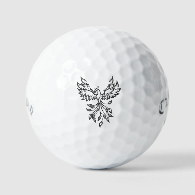 Flight of A Phoenix Golf Balls (Front)