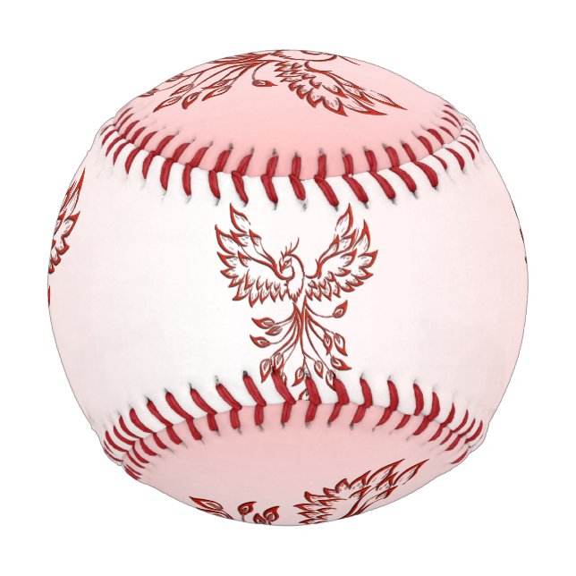Flight of A Phoenix Red  Baseball (Front)