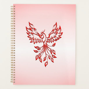 Flight of A Phoenix Red Planner