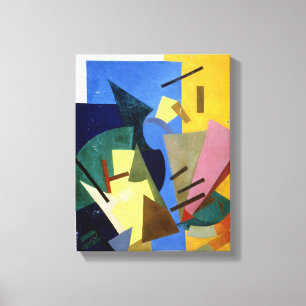 Flight of an Aeroplane, 1916 Canvas Print