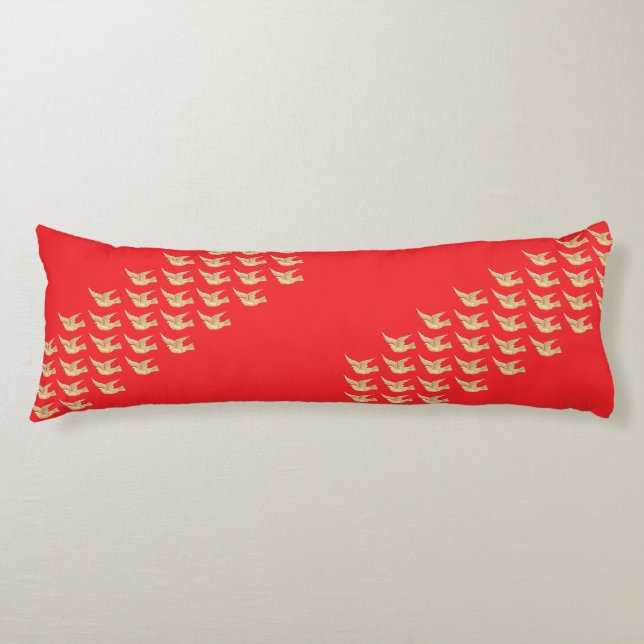 Flight of Doves Body Cushion (Front)