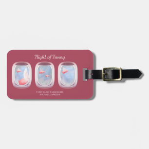 Flight of Fancy-Where Pigs Fly Luggage Tag