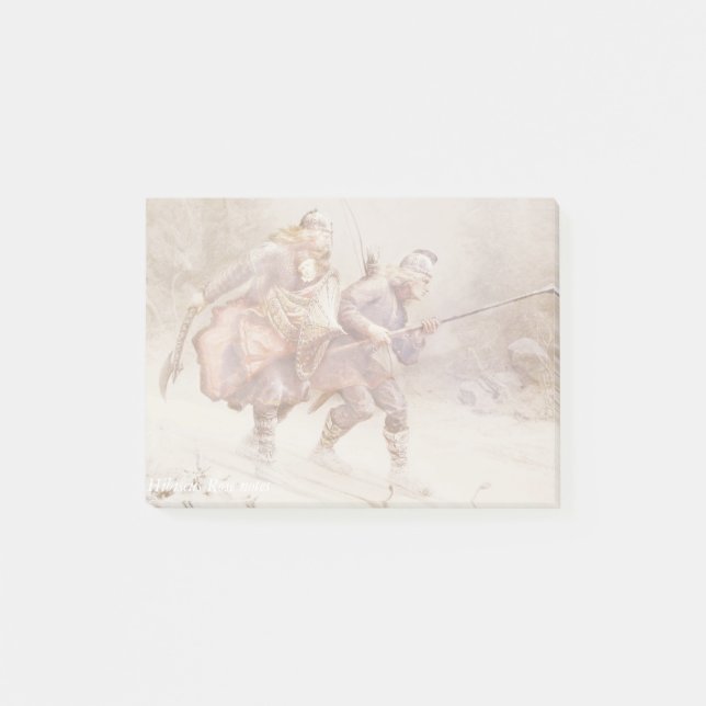 Flight of Infant King Post-it Notes (Front)