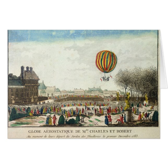 Flight of Jacques Charles  and Nicholas Robert (Front Horizontal)