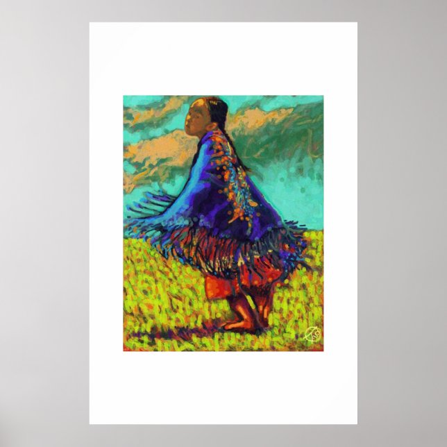 Flight of Little Spirit Eagle Poster (Front)