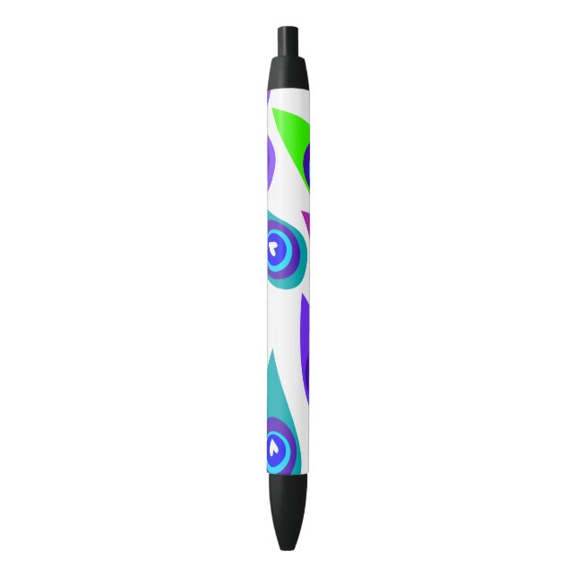 Flight of Royalty Black Ink Pen (Front Vertical)