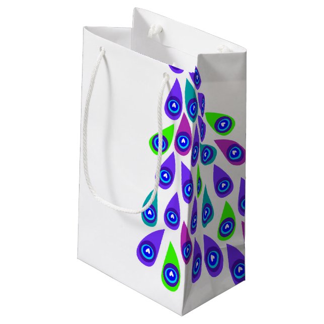 Flight of Royalty Small Gift Bag (Back Angled)