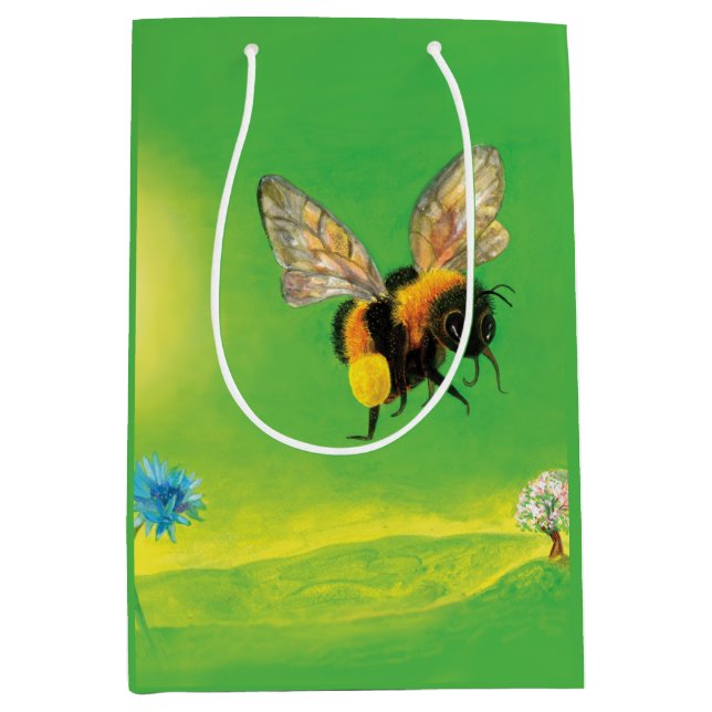 Flight of the Bumblebee Medium Gift Bag (Front)
