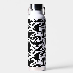 Flight of the Eagles black.w No BG Water Bottle