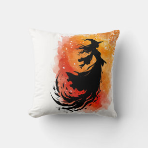 Flight Of The Ember Shadow-No Text Throw Pillow