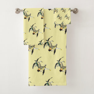 FLIGHT OF THE GEESE BATH TOWEL SET