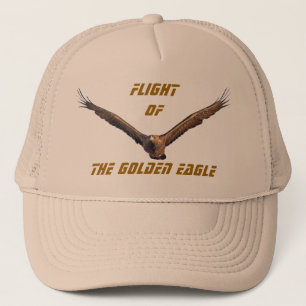 Flight of the Golden Eagle Trucker Hat