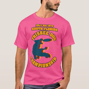 Flight Of The Navigator Frisbee Dog Championship I T-Shirt