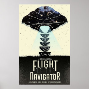 Flight of the Navigator Poster