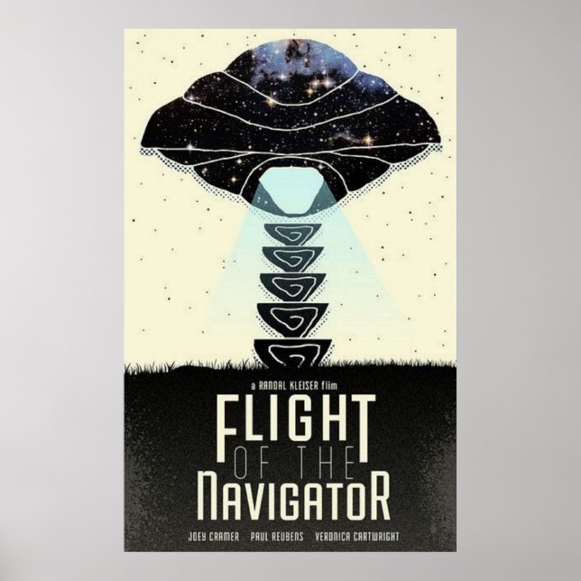 Flight of the Navigator Poster (Front)