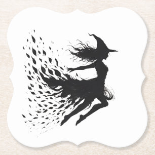 Flight Of The Shadow Paper Coaster