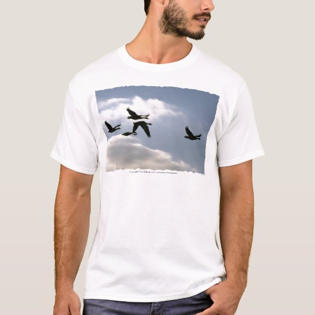Flight of the Wild Goose | T-shirt | customise wit (Front)