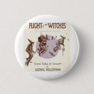 Flight of the Witches 6 Cm Round Badge