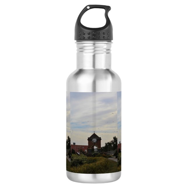 Flight over the Clock Tower 532 Ml Water Bottle (Front)