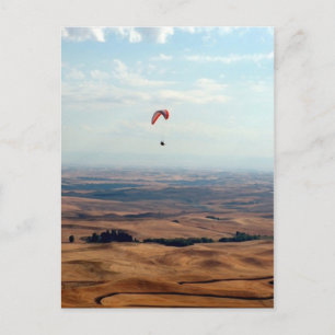 Flight Over the Palouse Postcard