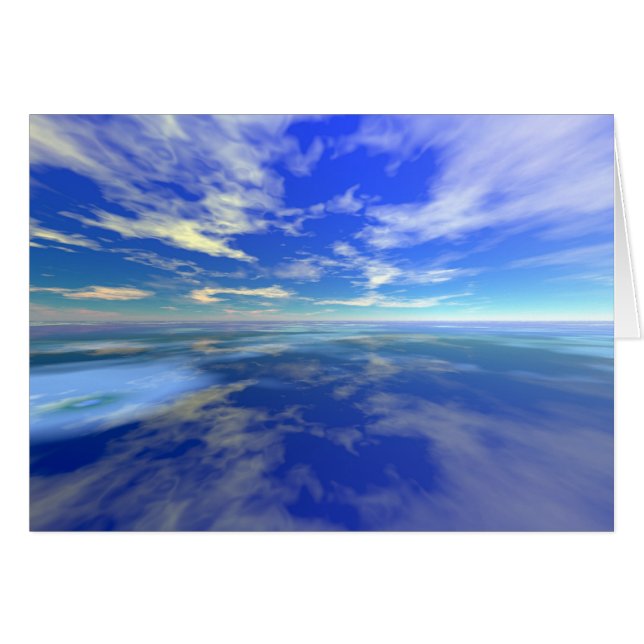 Flight over Water (Front Horizontal)