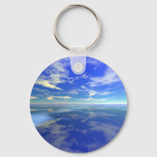 Flight over Water Key Ring
