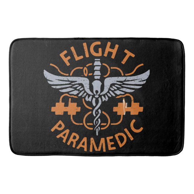Flight paramedic bath mat (Front)