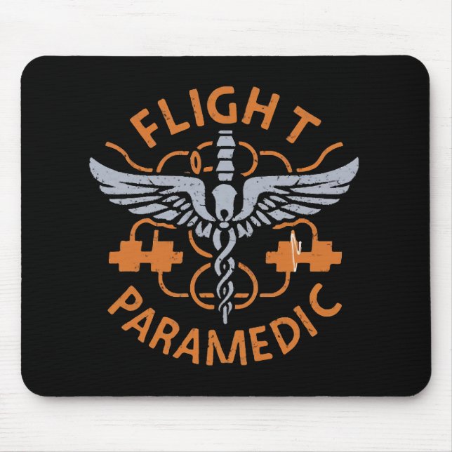 Flight paramedic mouse pad (Front)