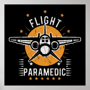 Flight paramedic poster