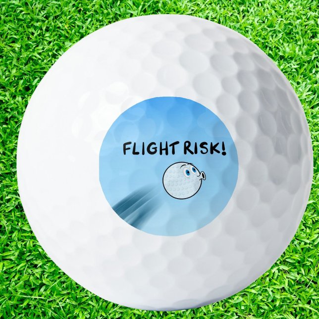 Flight Risk! Funny Golf Ball Flying Through in Air (Creator Uploaded)