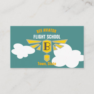 Flight School Business Card